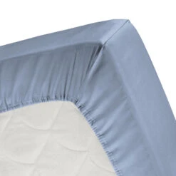 Cinderella Hoeslaken - Tot 35cm Matrasdikte - Katoen - 90x220 Cm - Saffier -Cinderella Sales Store 1000030065 0101