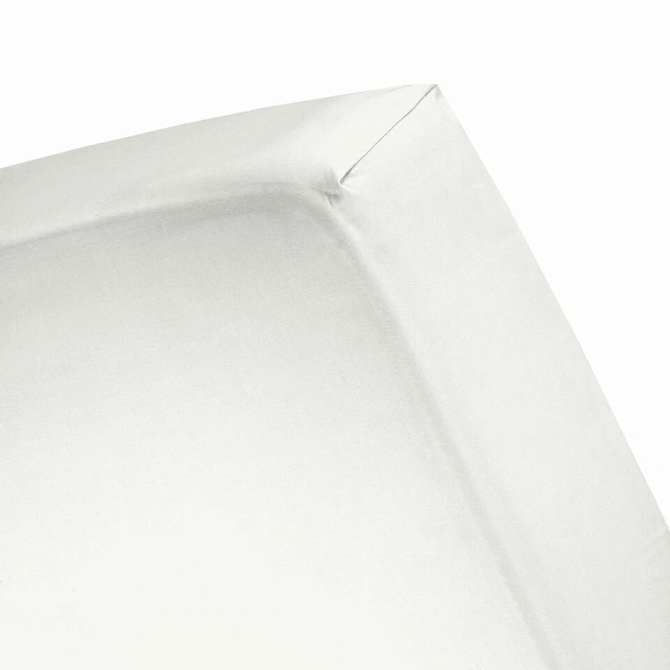 Cinderella Hoeslaken - Tot 35cm Matrasdikte - Katoen - 90x220 Cm - Ivoor 3 Cinderella Hoeslaken - Tot 35cm Matrasdikte - Katoen - 90x220 Cm - Ivoor