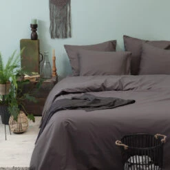 Cinderella Dekbedovertrek Weekend - Katoen - 260x200/220 Cm - Antraciet 6 Cinderella Dekbedovertrek Weekend - Katoen - 260x200/220 Cm - Antraciet -Cinderella Sales Store 1000030603 0101