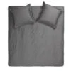 Cinderella Dekbedovertrek Satijn - 260x200/220 Cm - Antraciet -Cinderella Sales Store 1000030605