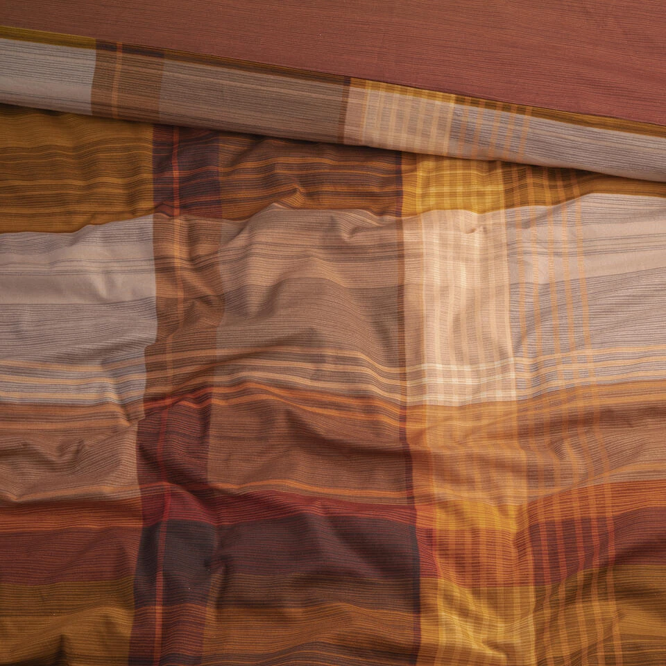 Cinderella Dekbedovertrek Ponte - Katoen - 200x200/220 Cm - Red Clay 5 Cinderella Dekbedovertrek Ponte - Katoen - 200x200/220 Cm - Red Clay - Afbeelding 3