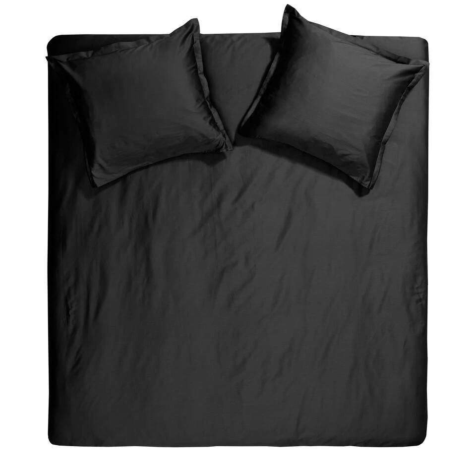 Cinderella Dekbedovertrek Satijn - 260x200/220 Cm - Zwart 3 Cinderella Dekbedovertrek Satijn - 260x200/220 Cm - Zwart