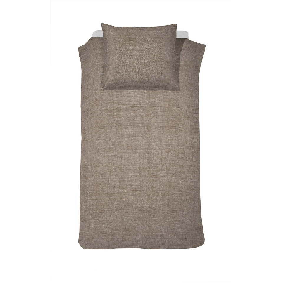 Cinderella Dekbedovertrek Lyn - Katoen - 140x200/220 Cm - Sand 3 Cinderella Dekbedovertrek Lyn - Katoen - 140x200/220 Cm - Sand