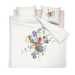 Cinderella Dekbedovertrek Iris - Satijn - 200x200/220 Cm - Off White