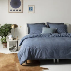 Cinderella Dekbedovertrek Lyn - Katoen - 240x200/220 Cm - Grisaille Blue 7 Cinderella Dekbedovertrek Lyn - Katoen - 240x200/220 Cm - Grisaille Blue -Cinderella Sales Store 1000034461 0101