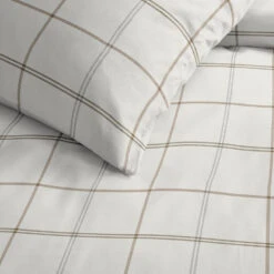 Cinderella Dekbedovertrek Gridde - Katoen - 200x200/220 Cm - Off White 8 Cinderella Dekbedovertrek Gridde - Katoen - 200x200/220 Cm - Off White -Cinderella Sales Store 1000034494 0102