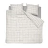 Cinderella Dekbedovertrek Gridde - Katoen - 200x200/220 Cm - Off White 2 Cinderella Dekbedovertrek Gridde - Katoen - 200x200/220 Cm - Off White -Cinderella Sales Store 1000034494