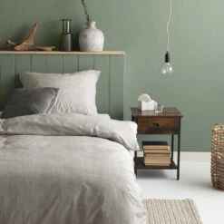 Cinderella Dekbedovertrek Lyn - Katoen - 140x200/220 Cm - Natural -Cinderella Sales Store 1000034611 0101