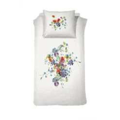 Cinderella Dekbedovertrek Iris - Satijn - 140x200/220 Cm - Off White