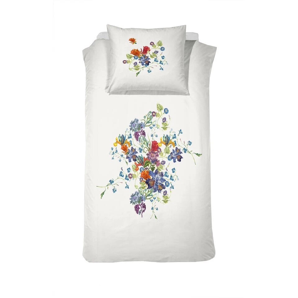 Cinderella Dekbedovertrek Iris - Satijn - 140x200/220 Cm - Off White 3 Cinderella Dekbedovertrek Iris - Satijn - 140x200/220 Cm - Off White