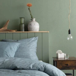 Cinderella Dekbedovertrek Lyn - Katoen - 260x200/220 Cm - Petrol -Cinderella Sales Store 1000034653 0103