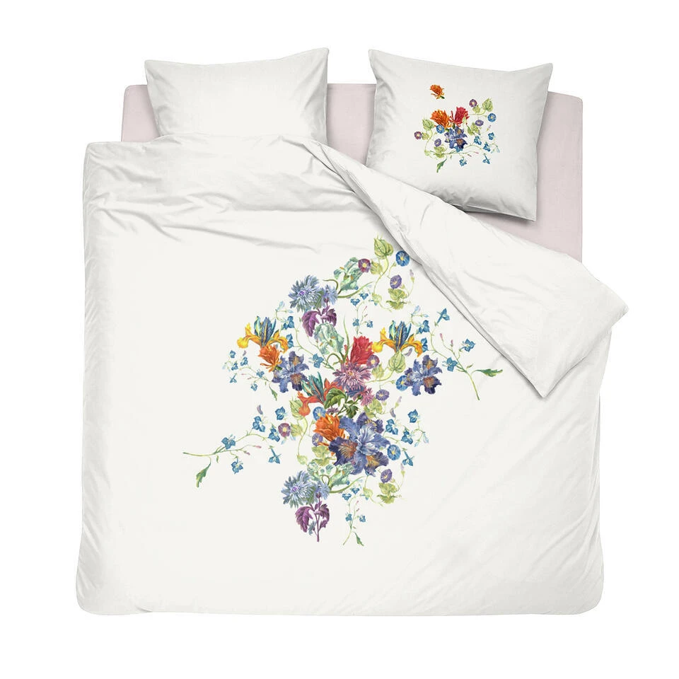 Cinderella Dekbedovertrek Iris - Satijn - 240x200/220 Cm - Off White 3 Cinderella Dekbedovertrek Iris - Satijn - 240x200/220 Cm - Off White