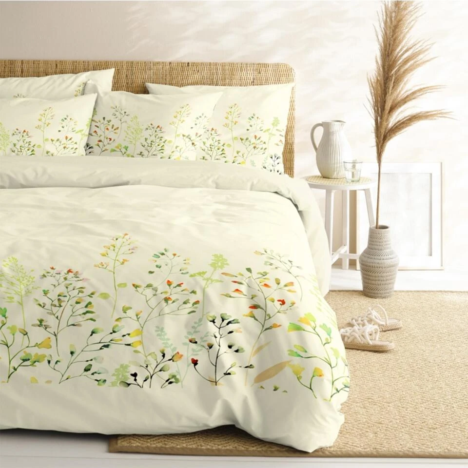 Cinderella Dekbedovertrek Isabella - Satijn - 240x200/220 Cm - Yellow 6 Cinderella Dekbedovertrek Isabella - Satijn - 240x200/220 Cm - Yellow - Afbeelding 4