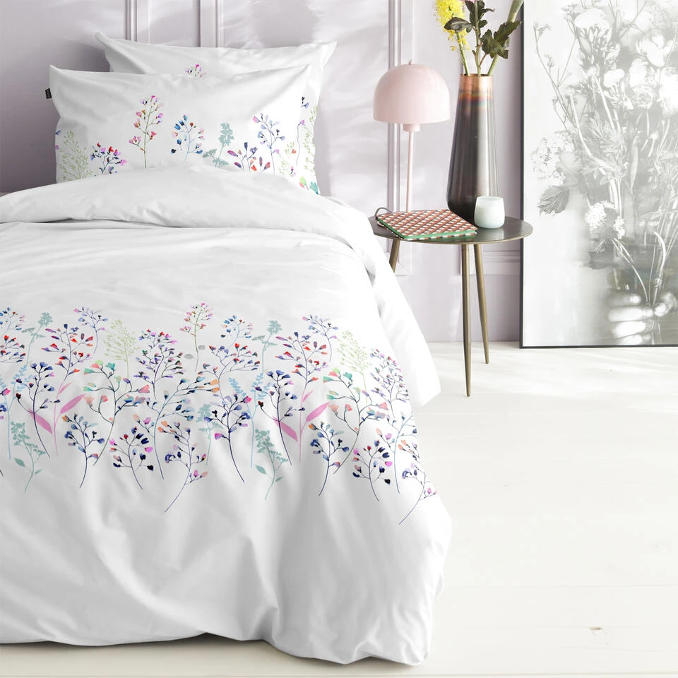 Cinderella Dekbedovertrek Isabella - Satijn - 140x200/220 Cm - White 4 Cinderella Dekbedovertrek Isabella - Satijn - 140x200/220 Cm - White - Afbeelding 2