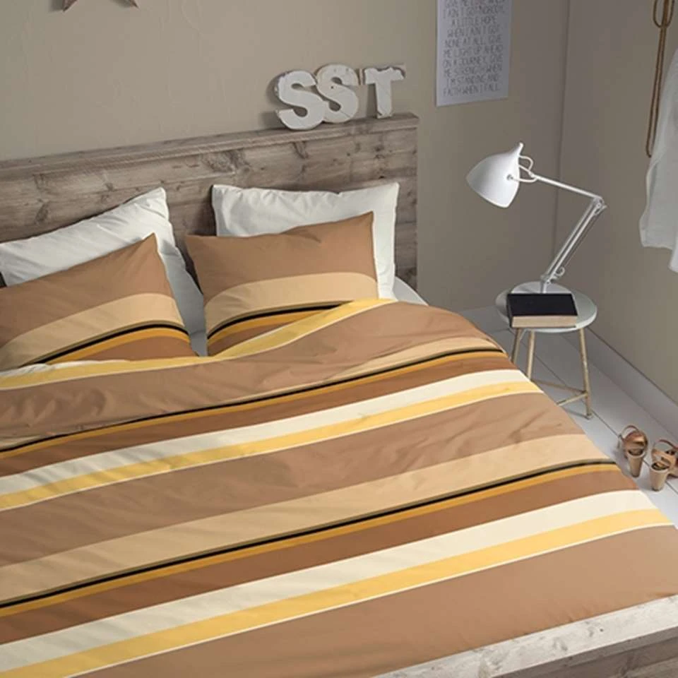 Cinderella Dekbedovertrek Flanel Cuba Caramel-Lits-jumeaux (240 X 200/220 Cm) 6 Cinderella Dekbedovertrek Flanel Cuba Caramel-Lits-jumeaux (240 X 200/220 Cm) - Afbeelding 4