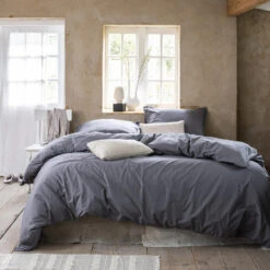 Cinderella Dekbedovertrek Moon - Katoen - 240x200/220 Cm - Anthracite -Cinderella Sales Store 1000035167 0101