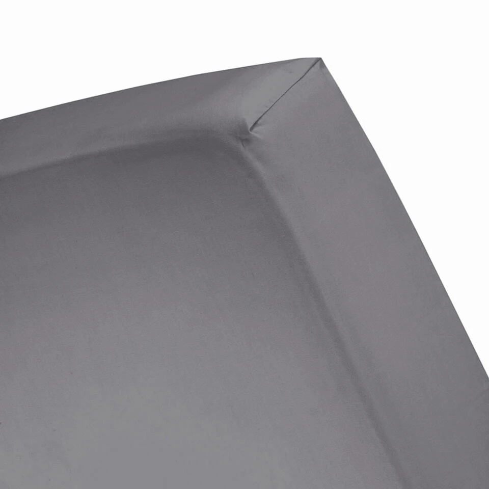 Cinderella - Hoeslaken (tot 25 Cm) - Jersey - 160x200 Cm - Anthracite 3 Cinderella - Hoeslaken (tot 25 Cm) - Jersey - 160x200 Cm - Anthracite