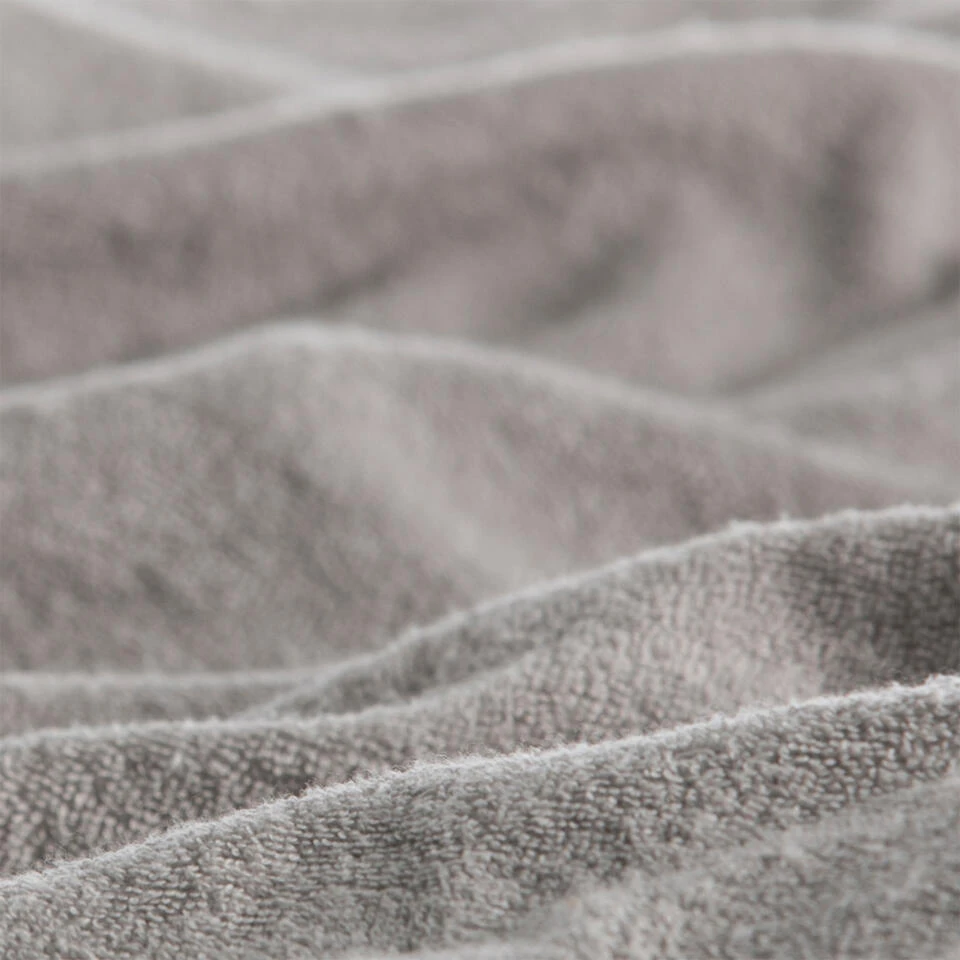 Cinderella - Topper Hoeslaken (tot 15 Cm) - Badstof - 180x200/210 - Light Grey 6 Cinderella - Topper Hoeslaken (tot 15 Cm) - Badstof - 180x200/210 - Light Grey - Afbeelding 4