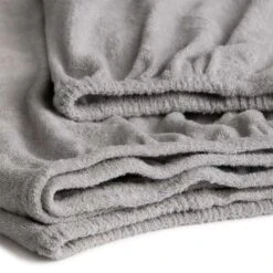 Cinderella Badstof Hoeslaken Light Grey-120 X 200 Cm -Cinderella Sales Store 1000038348 0103