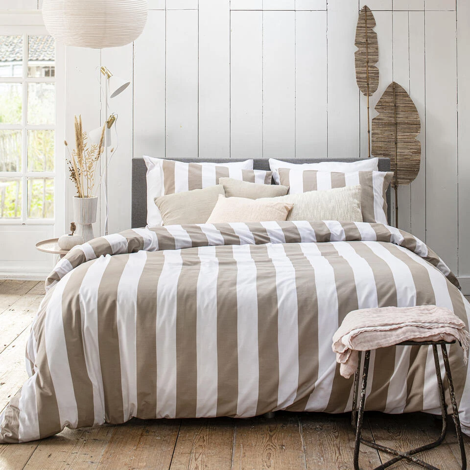 Cinderella Dekbedovertrek Jacky - Katoen - 200x200/220 Cm - Natural 4 Cinderella Dekbedovertrek Jacky - Katoen - 200x200/220 Cm - Natural - Afbeelding 2