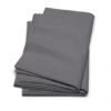 Cinderella Flanellen Kussenslopen Anthracite (2 Stuks)-80 X 80 Cm -Cinderella Sales Store 1000041641