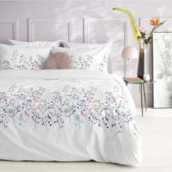 Cinderella Dekbedovertrek Isabella - Satijn - 240x200/220 Cm - White -Cinderella Sales Store 1000042993 0103