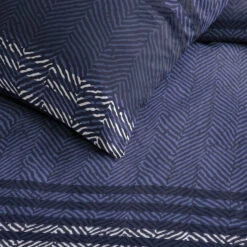 Cinderella Astor - Dekbedovertrek - Katoen - 140x200/220 Cm - Jeans Blue -Cinderella Sales Store 1000055028 0102