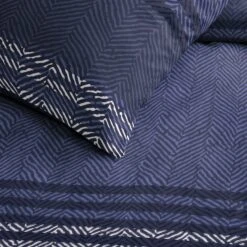 Cinderella Astor - Dekbedovertrek - Katoen - 140x200/220 Cm - Jeans Blue -Cinderella Sales Store 1000055037 0102