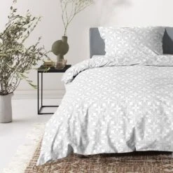 Cinderella Lilou - Dekbedovertrek - Satijn - 260x200/220 Cm - White -Cinderella Sales Store 1000055042 0103