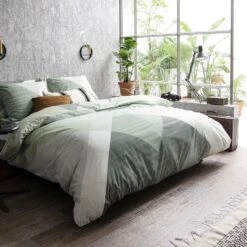 Cinderella Rexa - Dekbedovertrek - Katoen - 240x200/220 Cm - Misty -Cinderella Sales Store 1000055064 0101