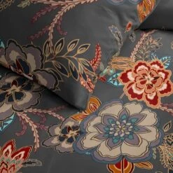 Cinderella Melanie - Dekbedovertrek - Katoen - 140x200/220 Cm - Anthracite -Cinderella Sales Store 1000055084 0102