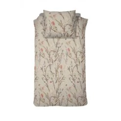 Cinderella Myrtle - Dekbedovertrek - Satijn - 140x200/220 Cm - Sand