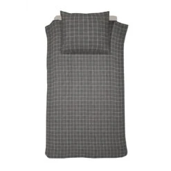 Cinderella Brecht - Dekbedovertrek - Katoen - 140x200/220 Cm - Anthracite