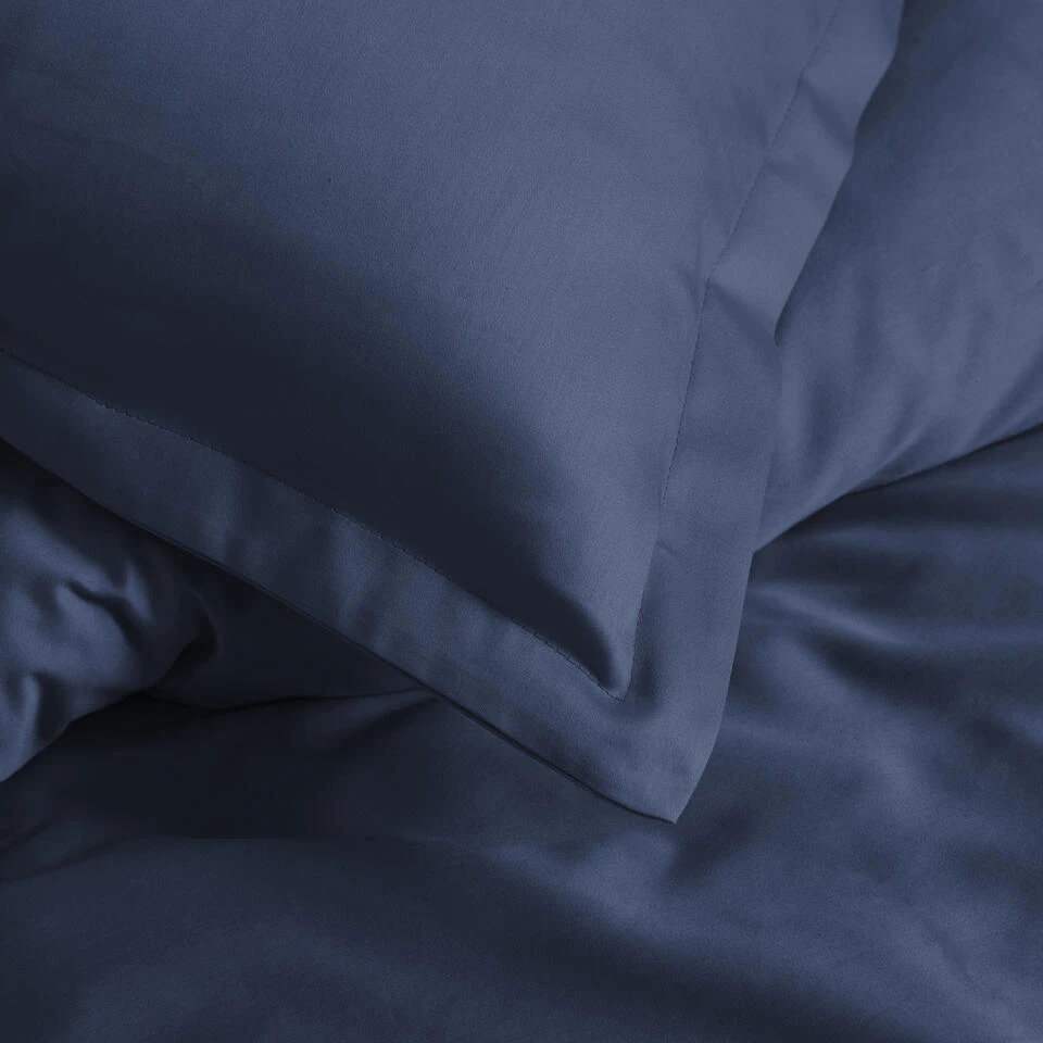 Cinderella Sundays - Dekbedovertrek - Satijn - 260x200/220 Cm - Navy 5 Cinderella Sundays - Dekbedovertrek - Satijn - 260x200/220 Cm - Navy - Afbeelding 3