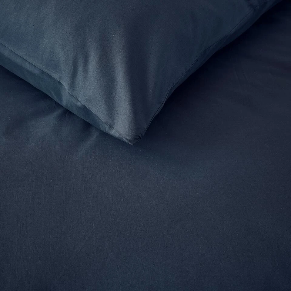 Cinderella Weekend - Dekbedovertrek - Katoen - 200x200/220 Cm - Navy 5 Cinderella Weekend - Dekbedovertrek - Katoen - 200x200/220 Cm - Navy - Afbeelding 3