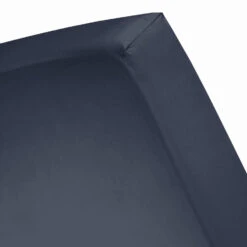 Cinderella Sundays - Hoeslaken (tot 30 Cm) - Satijn - 200x220 Cm - Marine