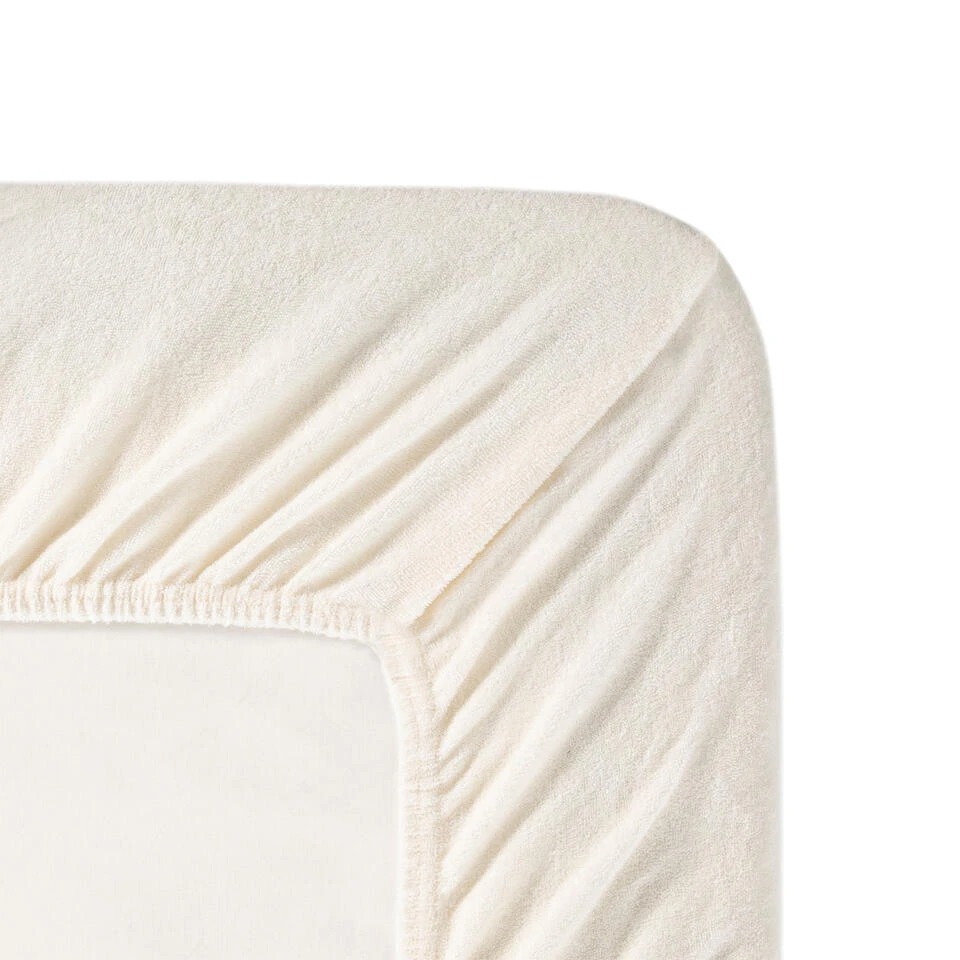 Cinderella - Topper Hoeslaken (tot 15 Cm) - Badstof - 180x200/210 - Ivory 4 Cinderella - Topper Hoeslaken (tot 15 Cm) - Badstof - 180x200/210 - Ivory - Afbeelding 2